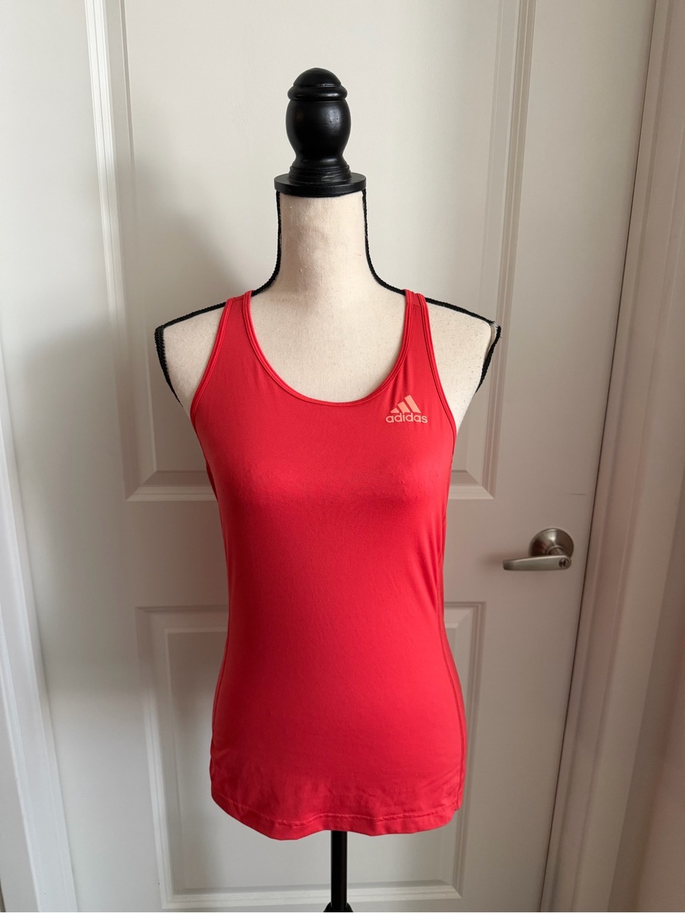 adidas Women's Bright Red Athletic Tank Top